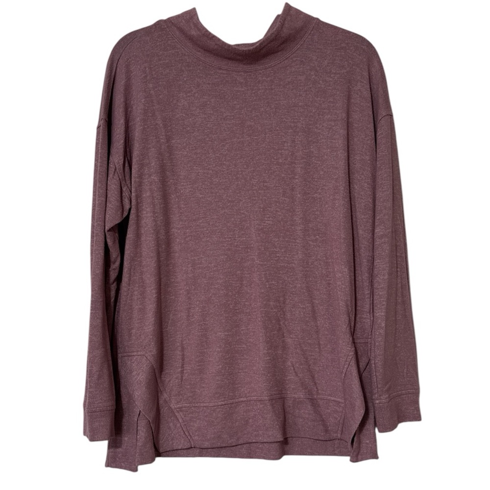 a.n.a Mauve Long Sleeve Top